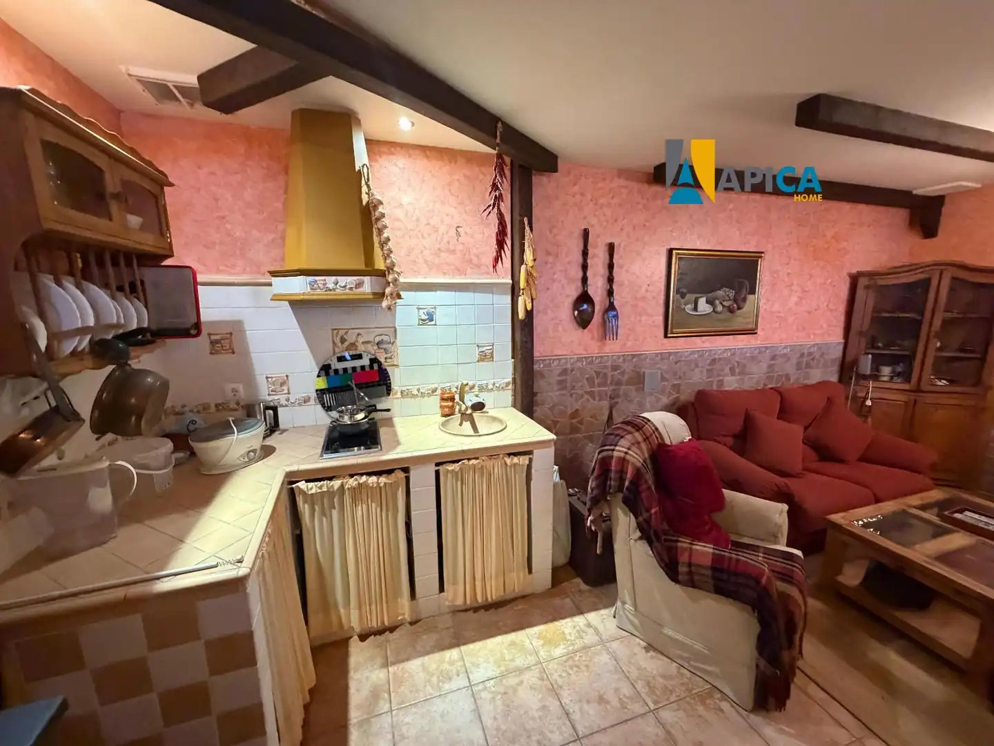 Küche von Einfamilien-Reihenhaus zum Verkauf in Algeciras mit Terrasse
