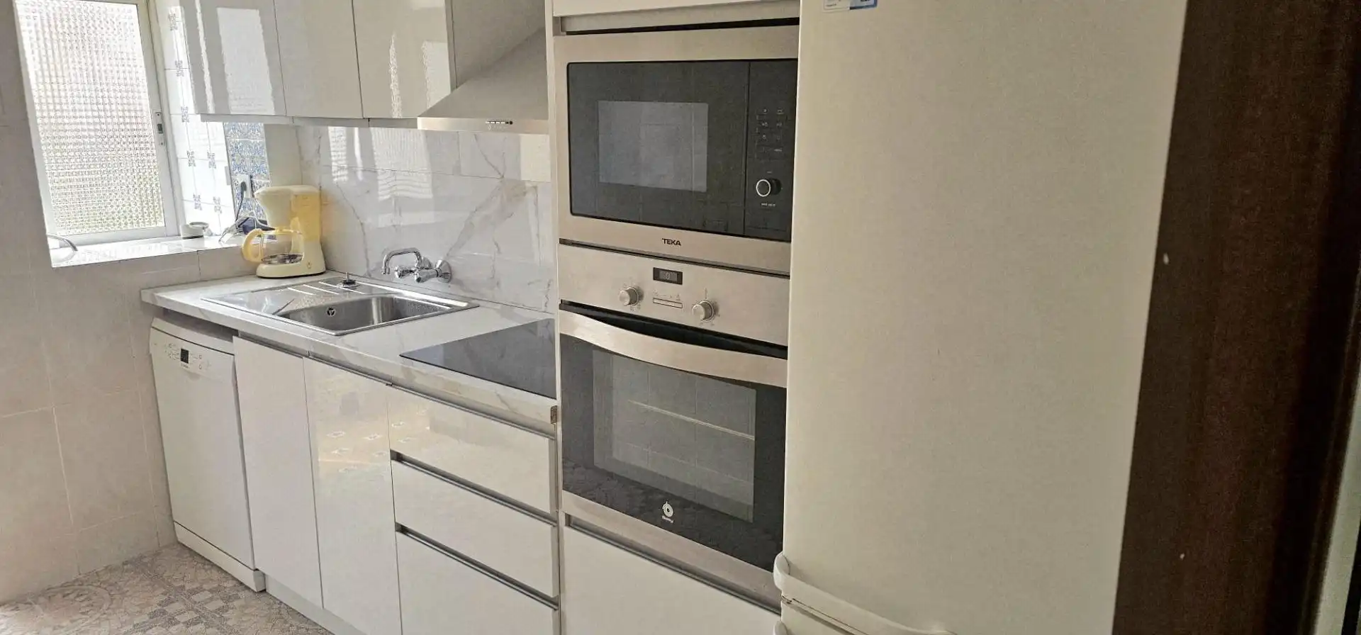 Cocina de Piso para compartir en Valencia con Terraza y Amueblado