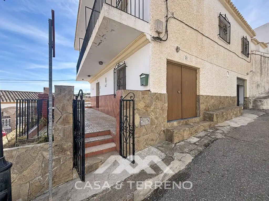 Exterior view of Houses for sale in Almáchar  with Air Conditioner and Terrace