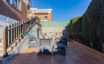 Terrace of Single-family semi-detached for sale in Palau-solità i Plegamans  with Air Conditioner, Heating and Private garden