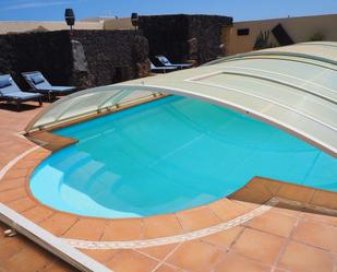 Swimming pool of House or chalet for sale in Teguise  with Storage room, Oven and Jacuzzi