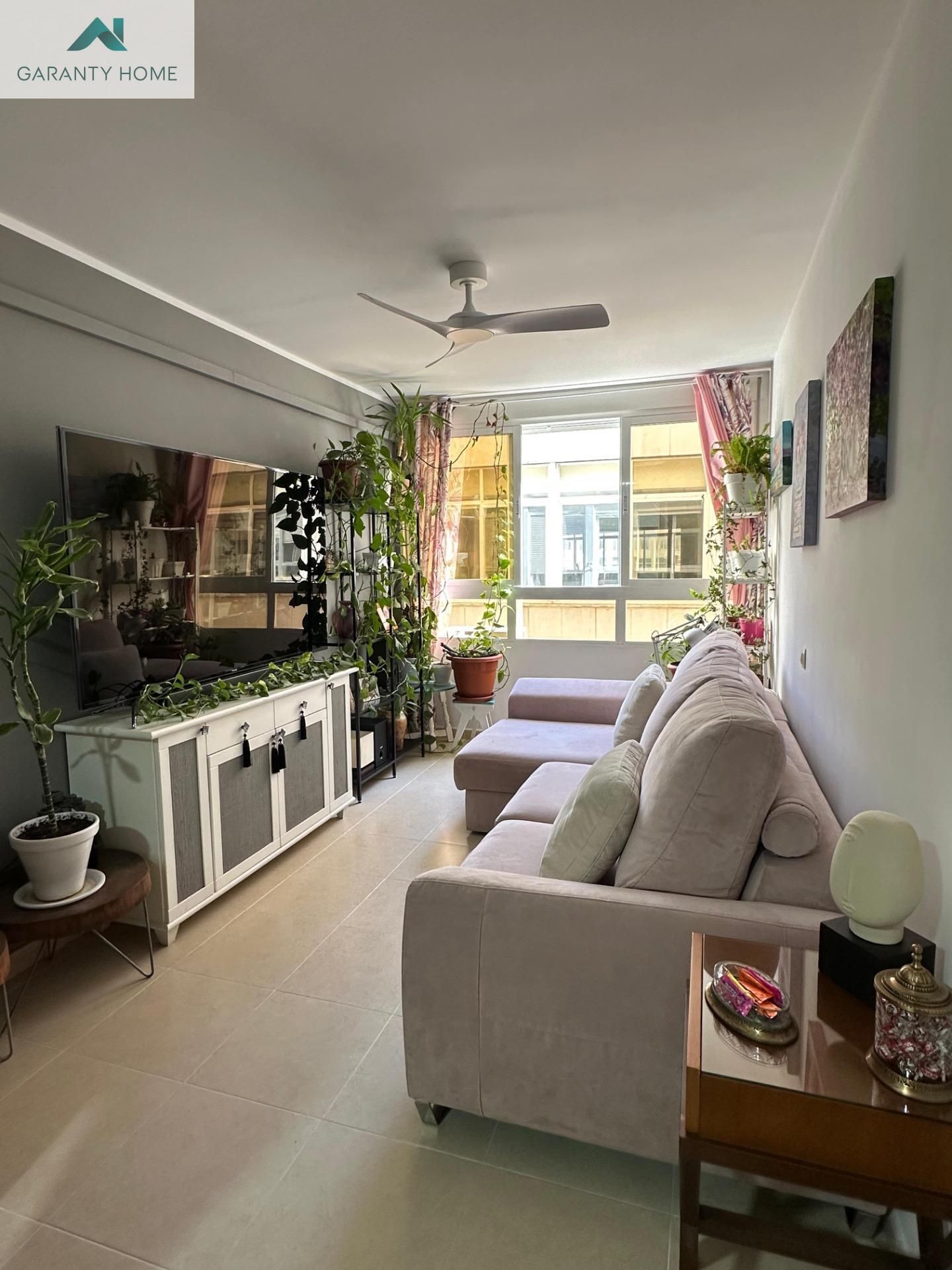 Living room of Apartment to rent in Torremolinos  with Air Conditioner
