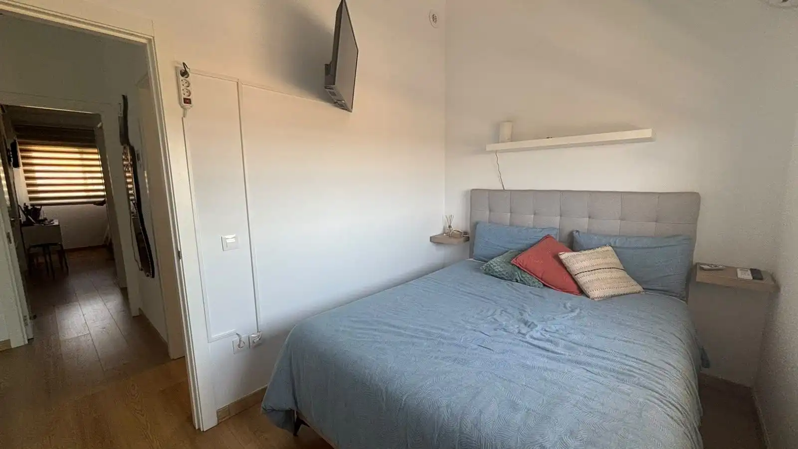 Dormitori de Casa adosada en venda en Huévar del Aljarafe amb Aire condicionat, Traster i Alarma