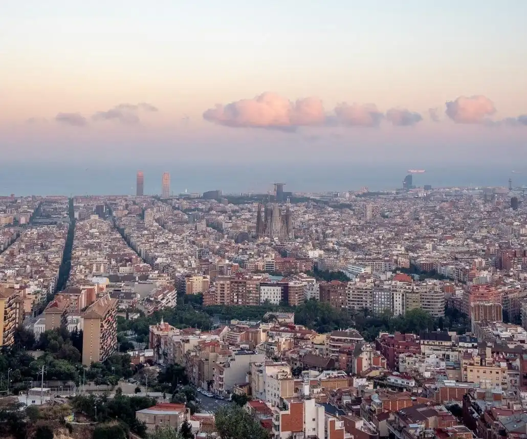 Außenansicht von Dachboden zum Verkauf in Barcelona mit Heizung und Terrasse