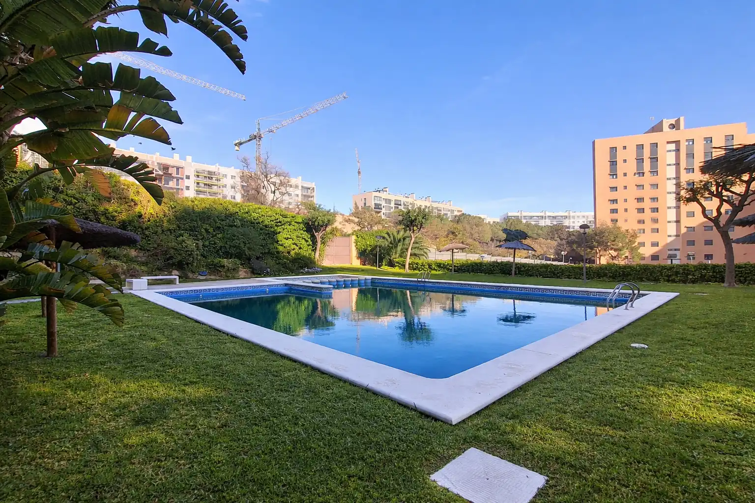 Piscina de Piso en venta en Alicante / Alacant con Aire acondicionado, Calefacción y Terraza