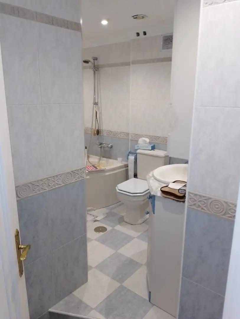 Bathroom of Flat for sale in Ribeira  with Heating, Parquet flooring and Terrace