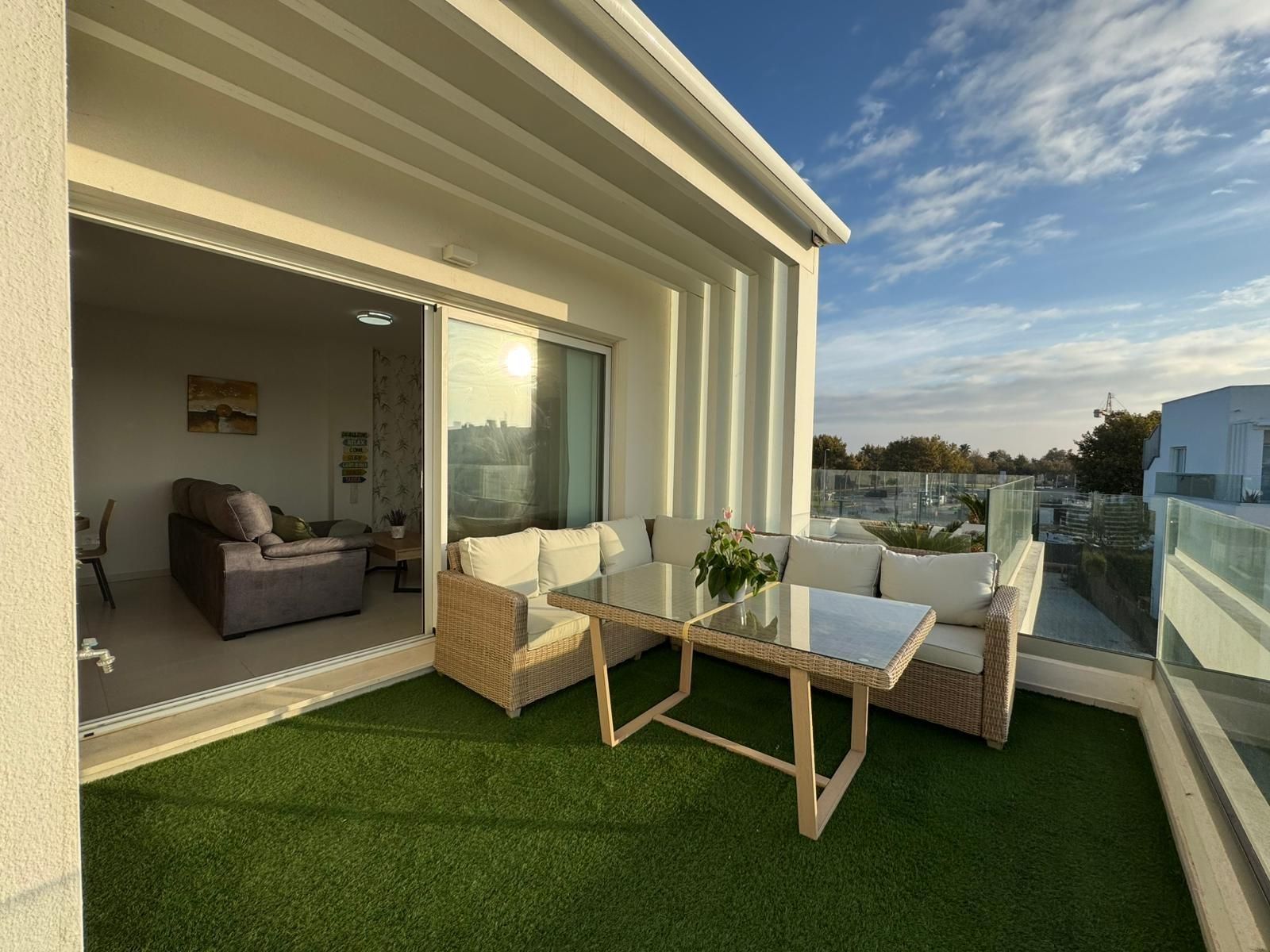 Terrassa de Apartament en venda en Chipiona amb Calefacció, Jardí privat i Terrassa