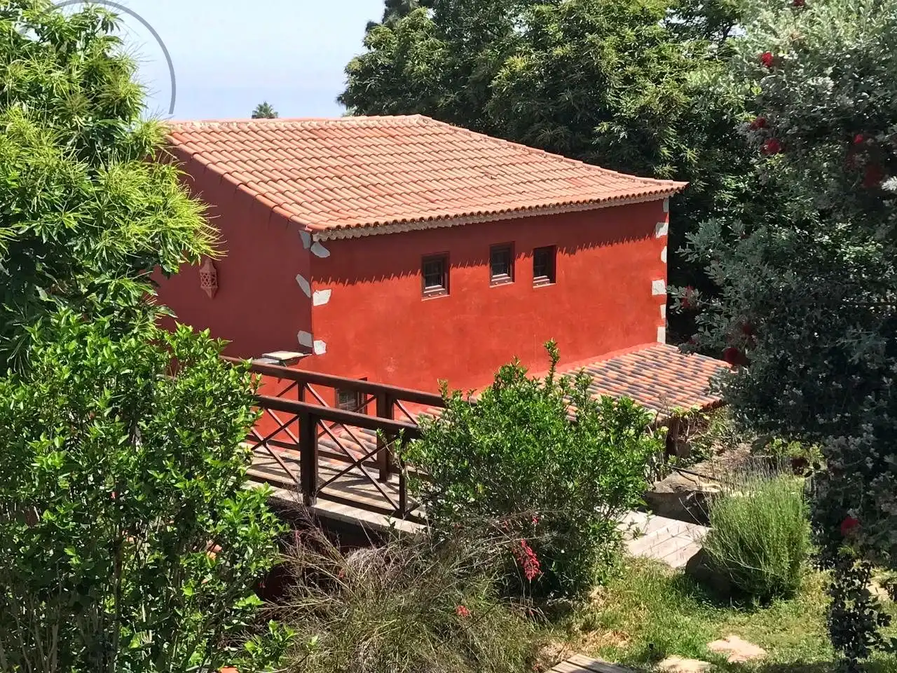 Vista exterior de Finca rústica en venda en La Orotava amb Jardí privat i Terrassa