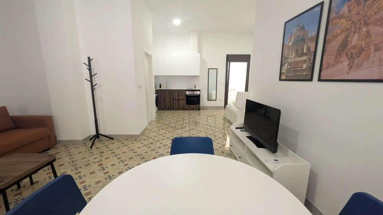 Sala d'estar de Planta baixa de lloguer en Elche / Elx amb Aire condicionat, Calefacció i Moblat