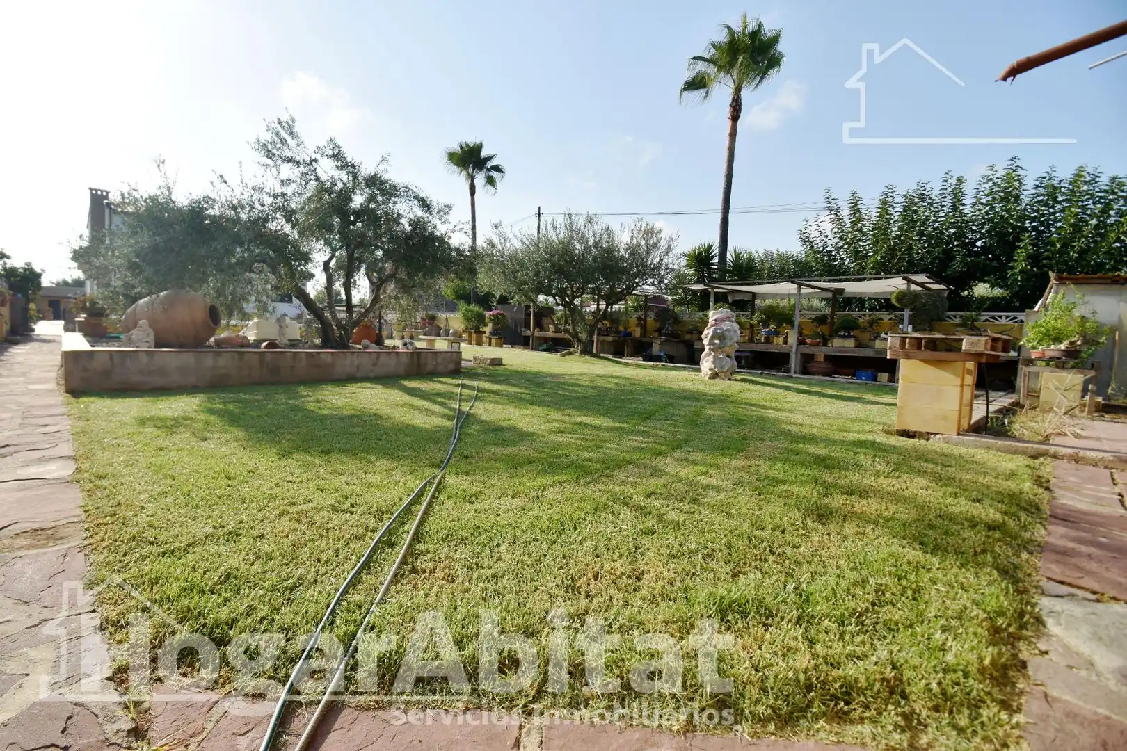 Garten von Haus oder Chalet zum Verkauf in Castellón de la Plana / Castelló de la Plana mit Klimaanlage, Privatgarten und Terrasse