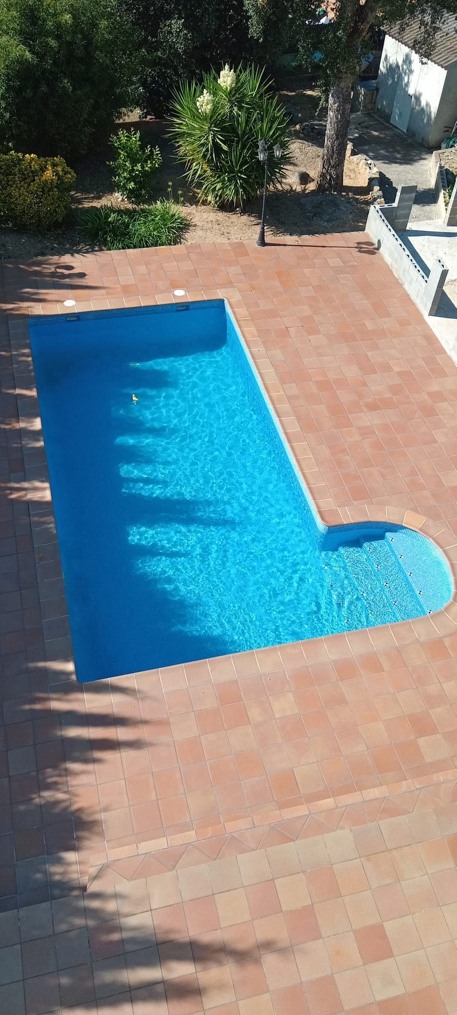 Swimming pool of Houses for sale in Riells i Viabrea  with Heating, Private garden and Terrace