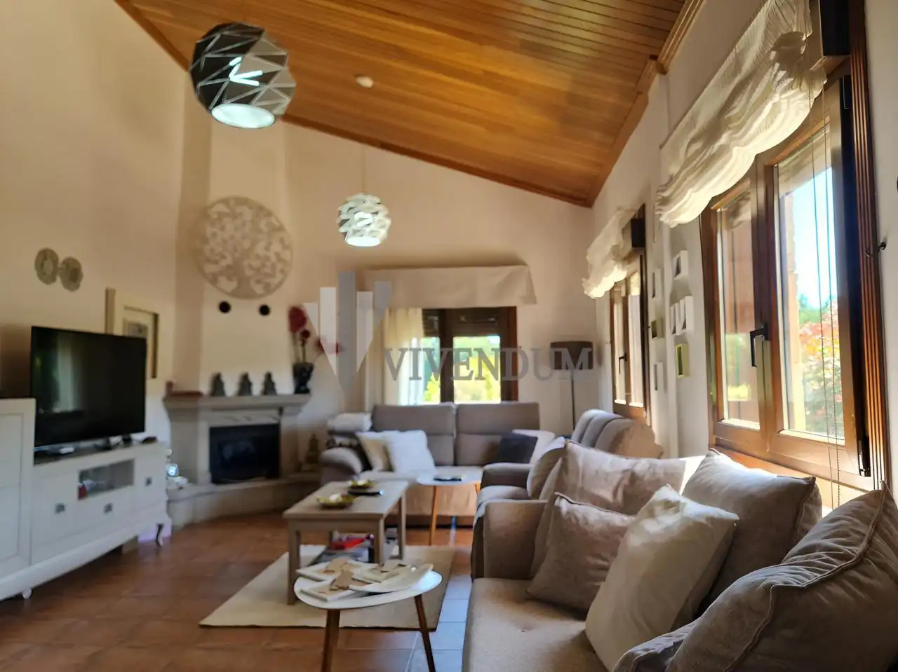 Sala de estar de Casa o chalet en venta en Tomiño con Calefacción, Jardín privado y Terraza
