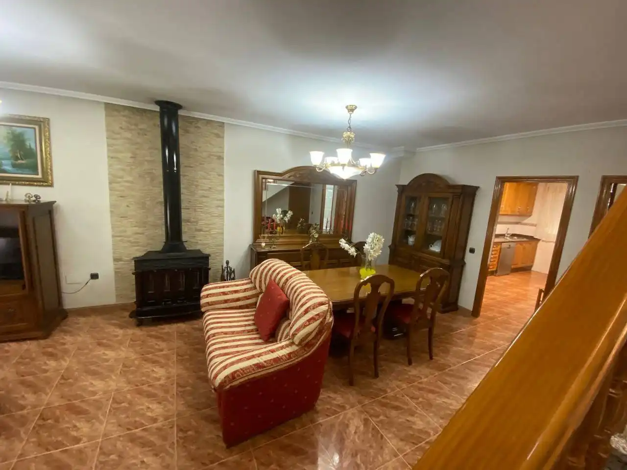 Menjador de Casa o xalet en venda en Orihuela amb Aire condicionat i Balcó
