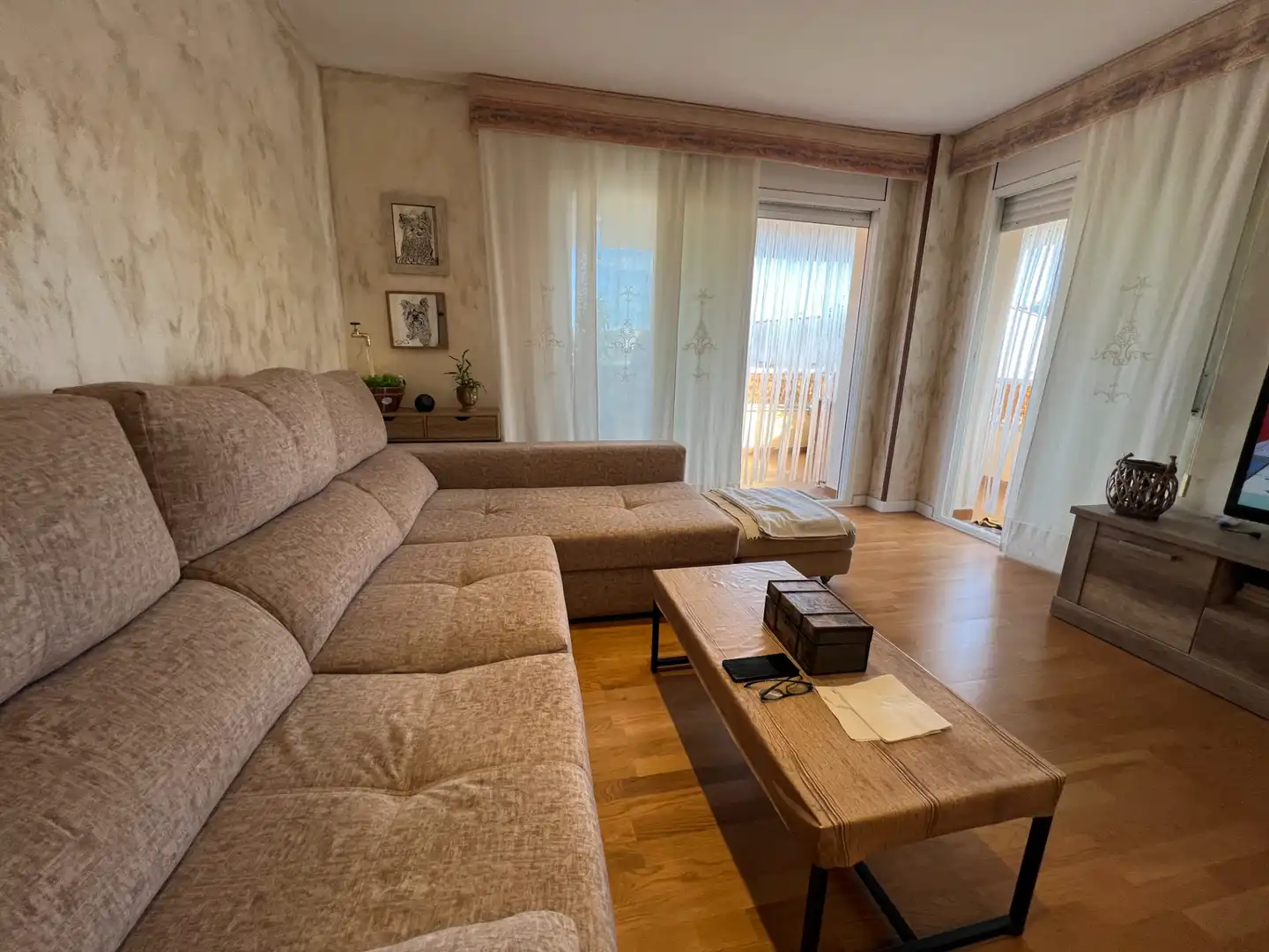 Sala de estar de Ático en venta en Salou con Aire acondicionado, Calefacción y Jardín privado