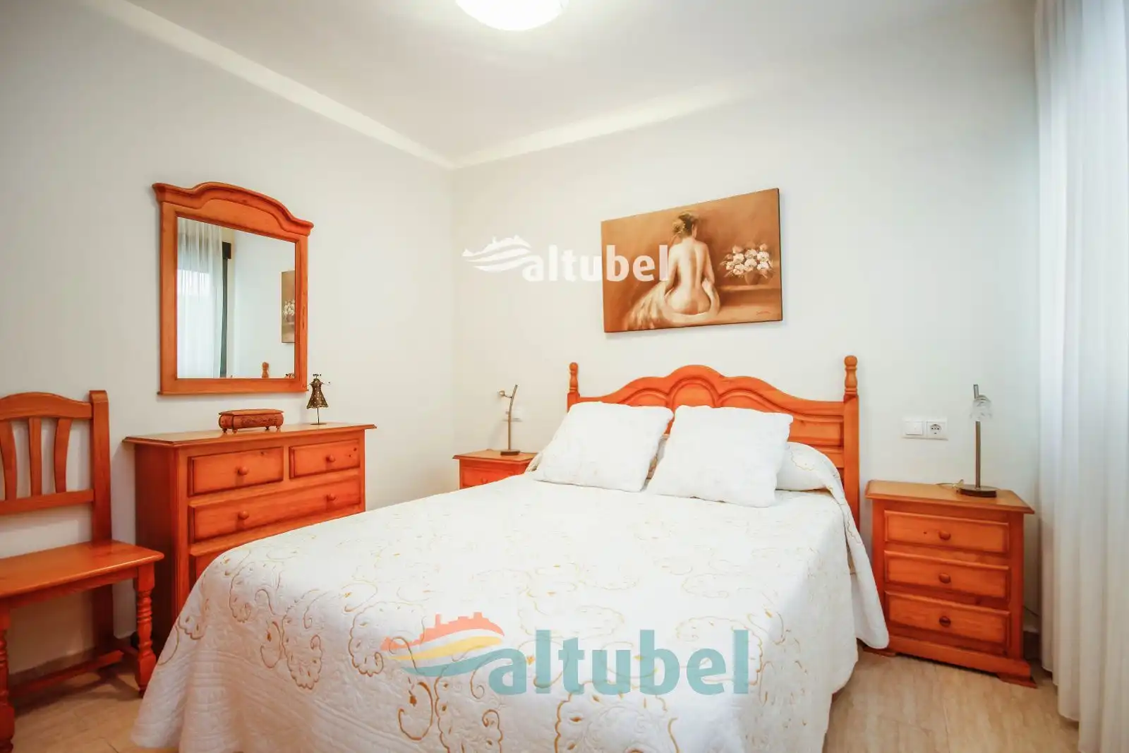 Bedroom of Apartments for sale in Peñíscola / Peníscola  with Air Conditioner, Swimming Pool and Community pool