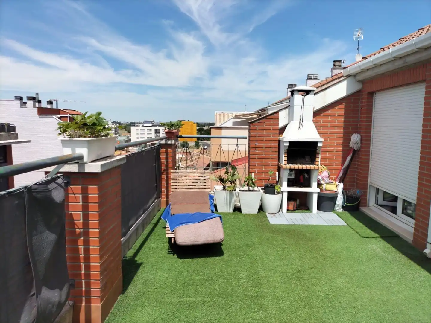 Terrace of Flat for sale in Palencia  with Heating, Parquet flooring and Terrace