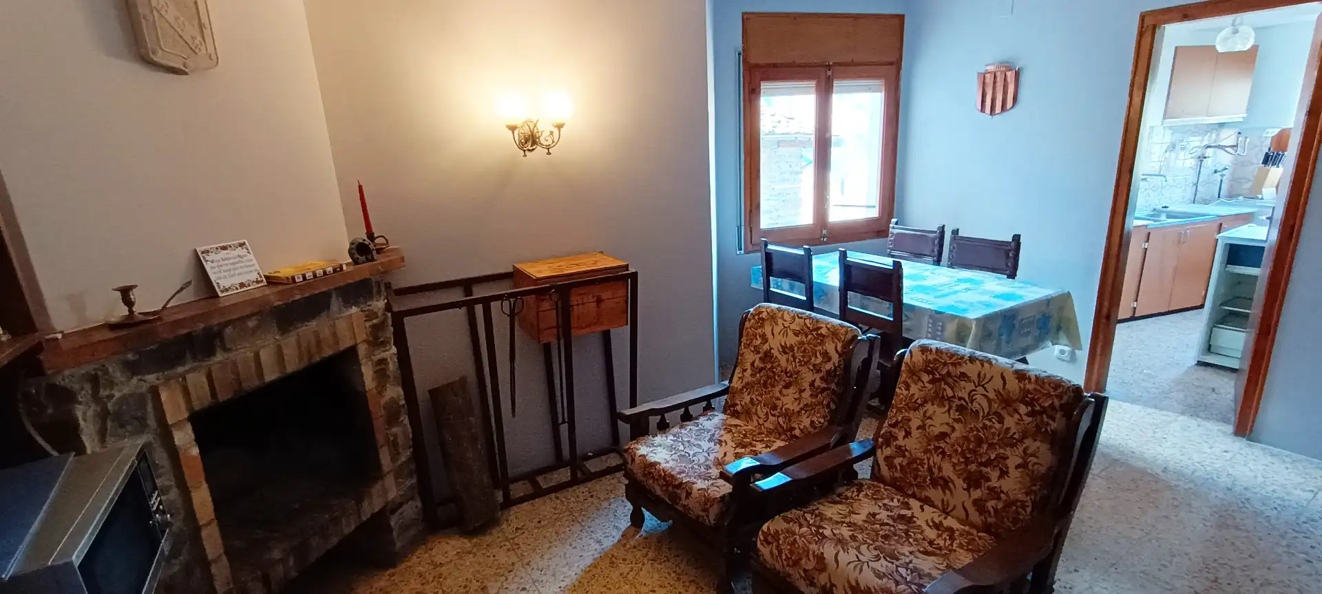 Sala de estar de Piso en venta en Tírvia con Amueblado