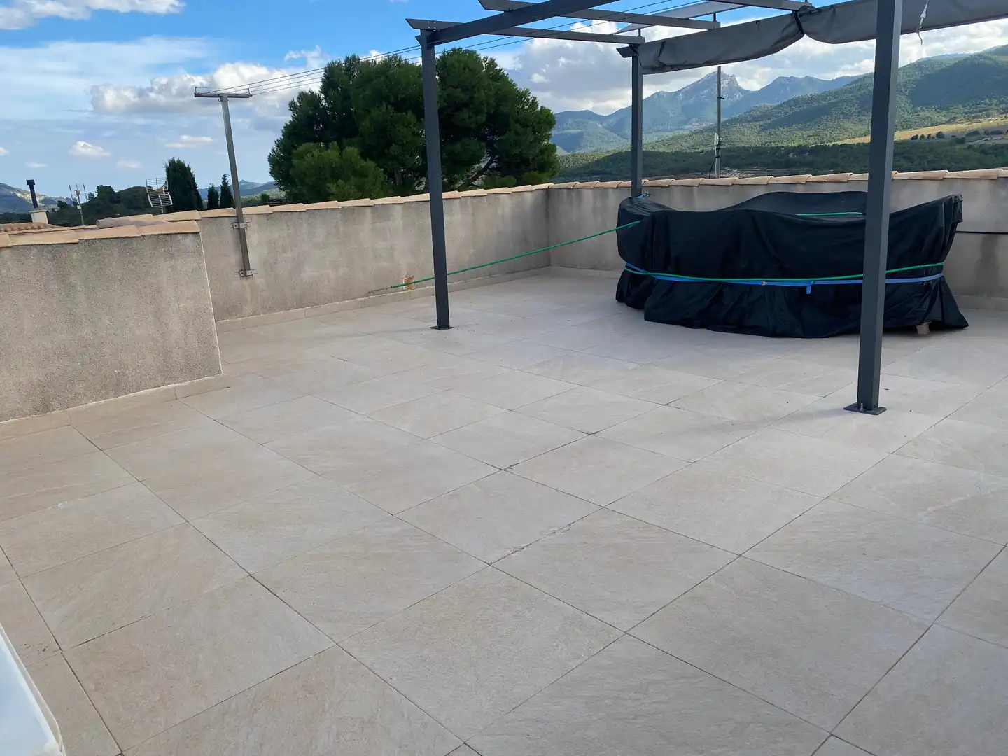 Terraza de Casa o chalet en venta en Castalla, Alicante