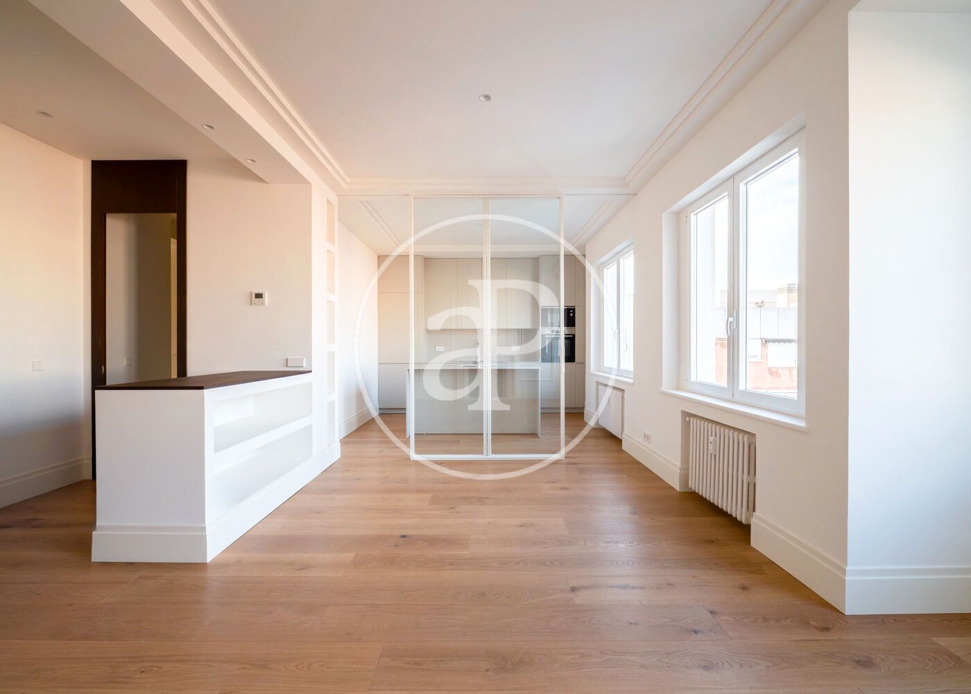 Sala de estar de Piso en venta en  Madrid Capital con Aire acondicionado, Calefacción y Trastero