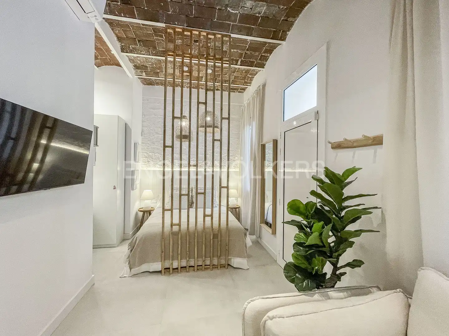 Habitación de Piso de alquiler en Barcelona con Aire acondicionado, Calefacción y Amueblado