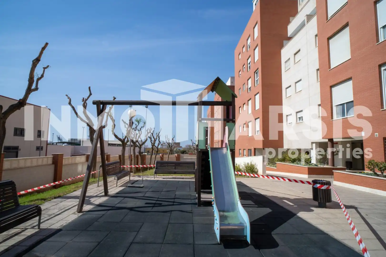 Terrace of Flat for sale in Almería  with Air Conditioner, Heating and Private garden