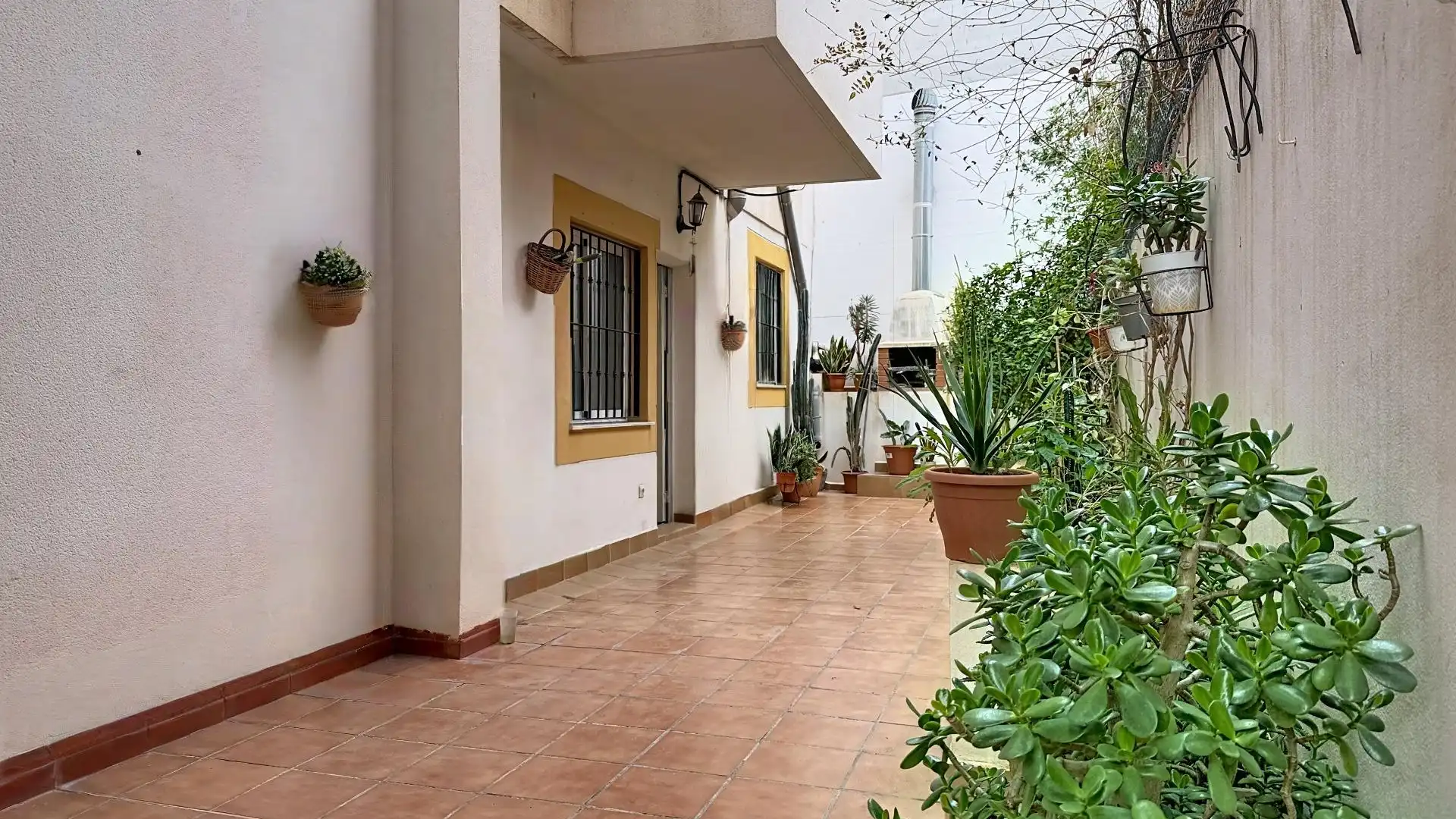 Terrassa de Casa adosada en venda en Huércal de Almería amb Jardí privat, Terrassa i Traster