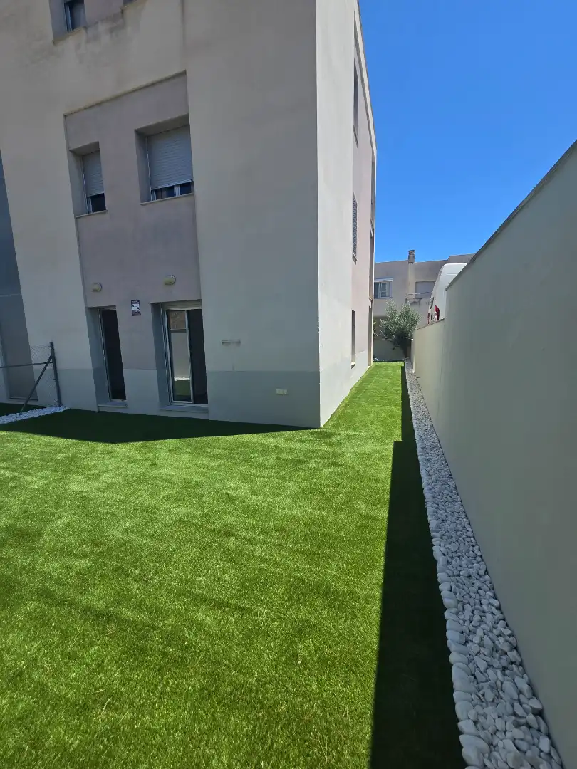 Terrasse von Wohnung zum Verkauf in Vandellòs i l'Hospitalet de l'Infant mit Klimaanlage, Heizung und Privatgarten