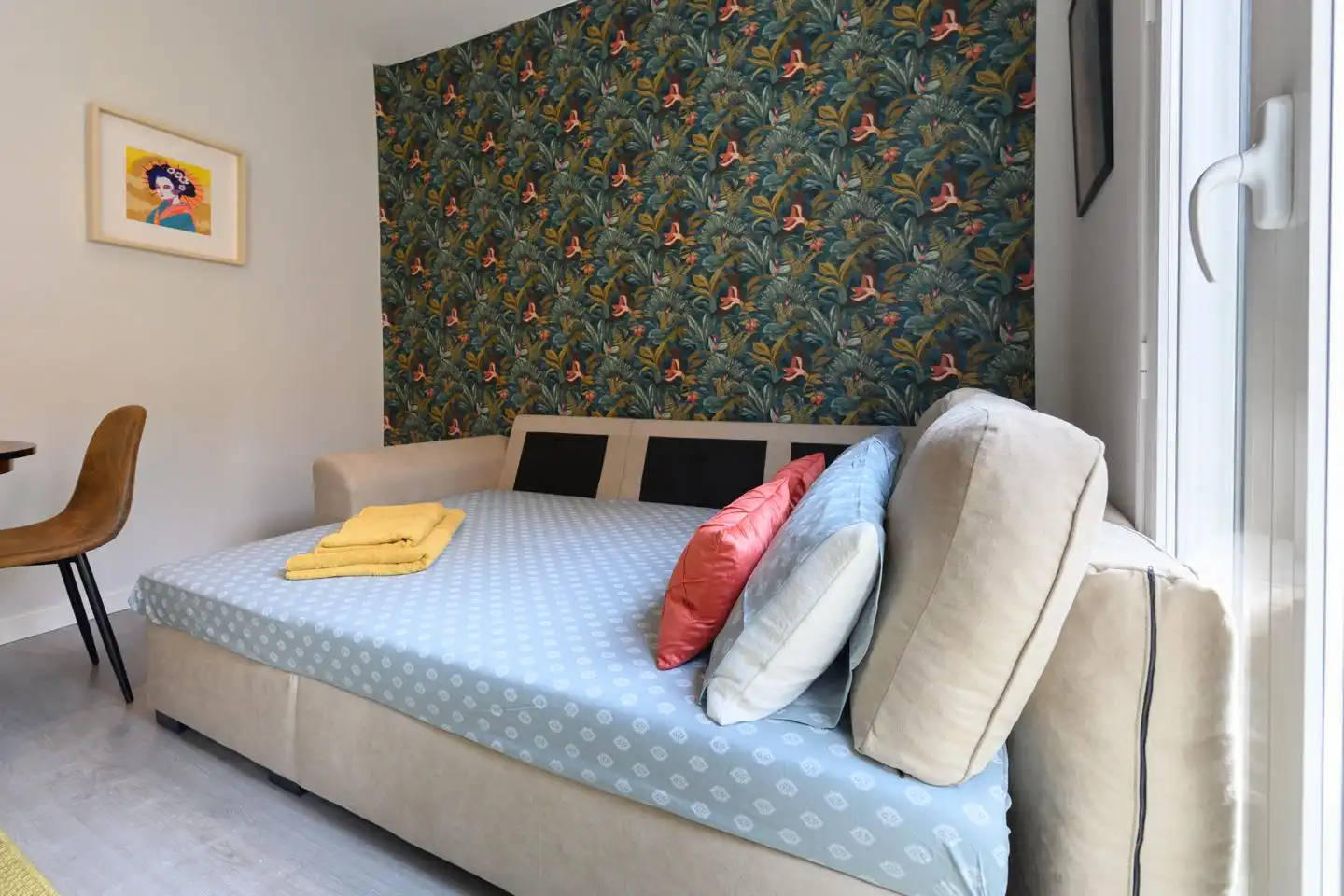 Habitación de Piso de alquiler en Madrid con Aire acondicionado, Calefacción y Amueblado