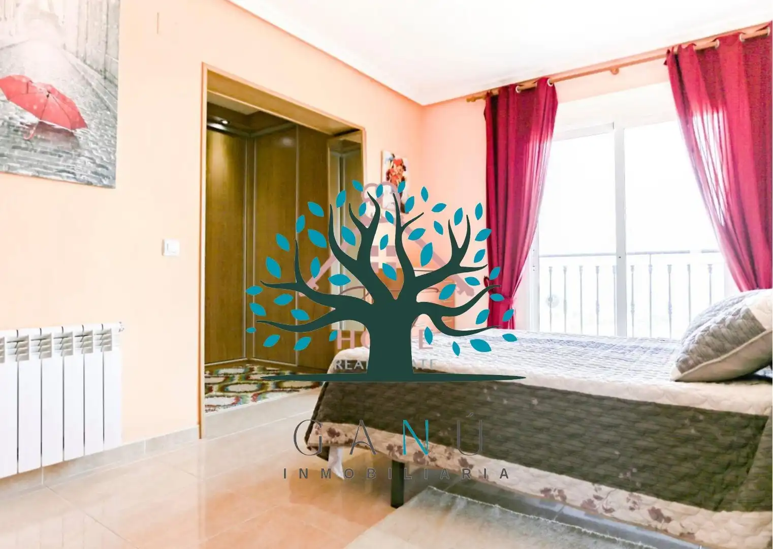 Habitación de Casa o chalet en venta en Mazarrón con Aire acondicionado, Calefacción y Jardín privado
