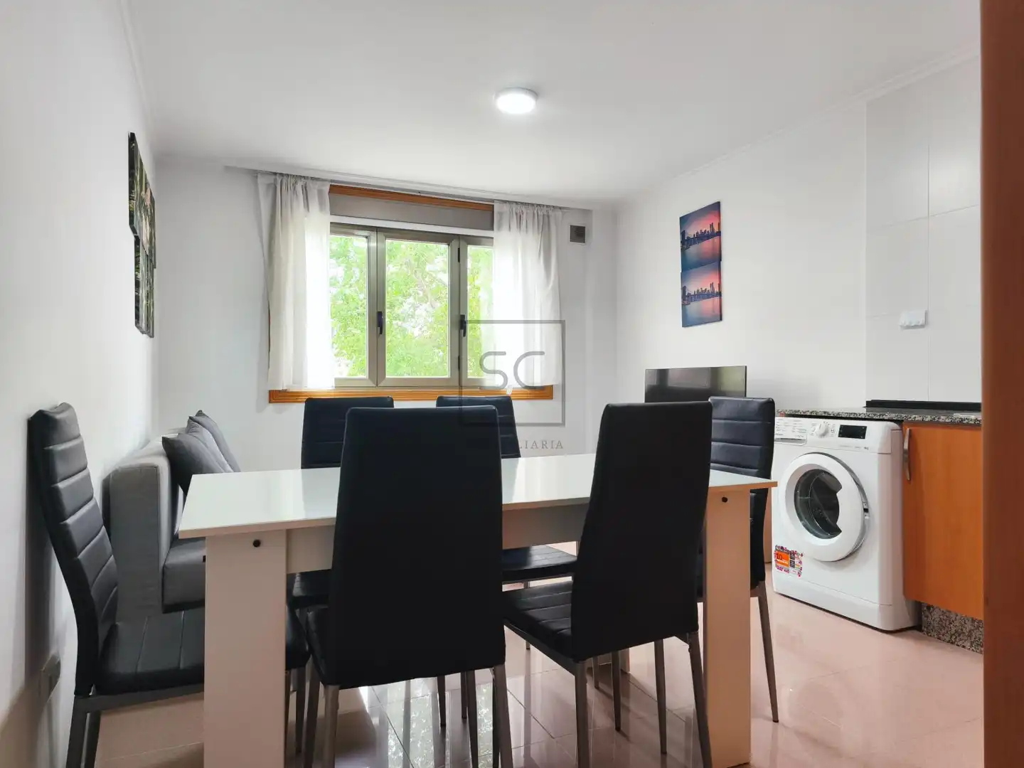 Dining room of Apartments for sale in Ares  with Private garden, Furnished and Community pool
