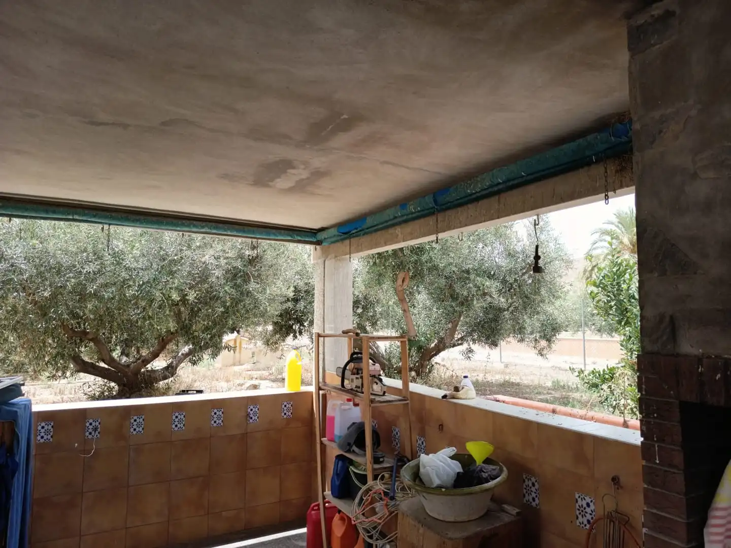 Terrassa de Casa o xalet en venda en Alicante / Alacant amb Jardí privat, Terrassa i Piscina