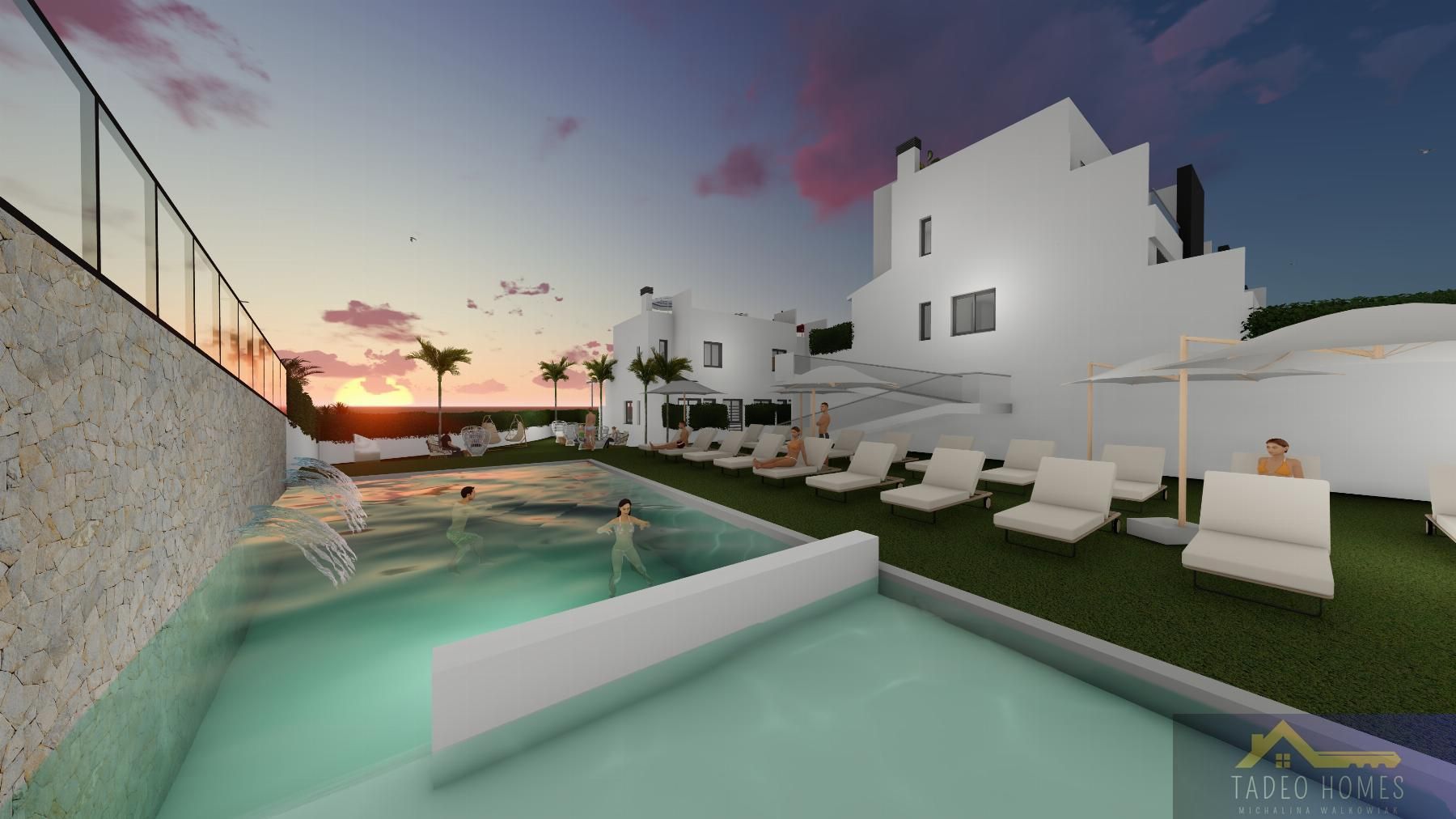 Swimming pool of House or chalet for sale in Cox  with Air Conditioner, Heating and Terrace