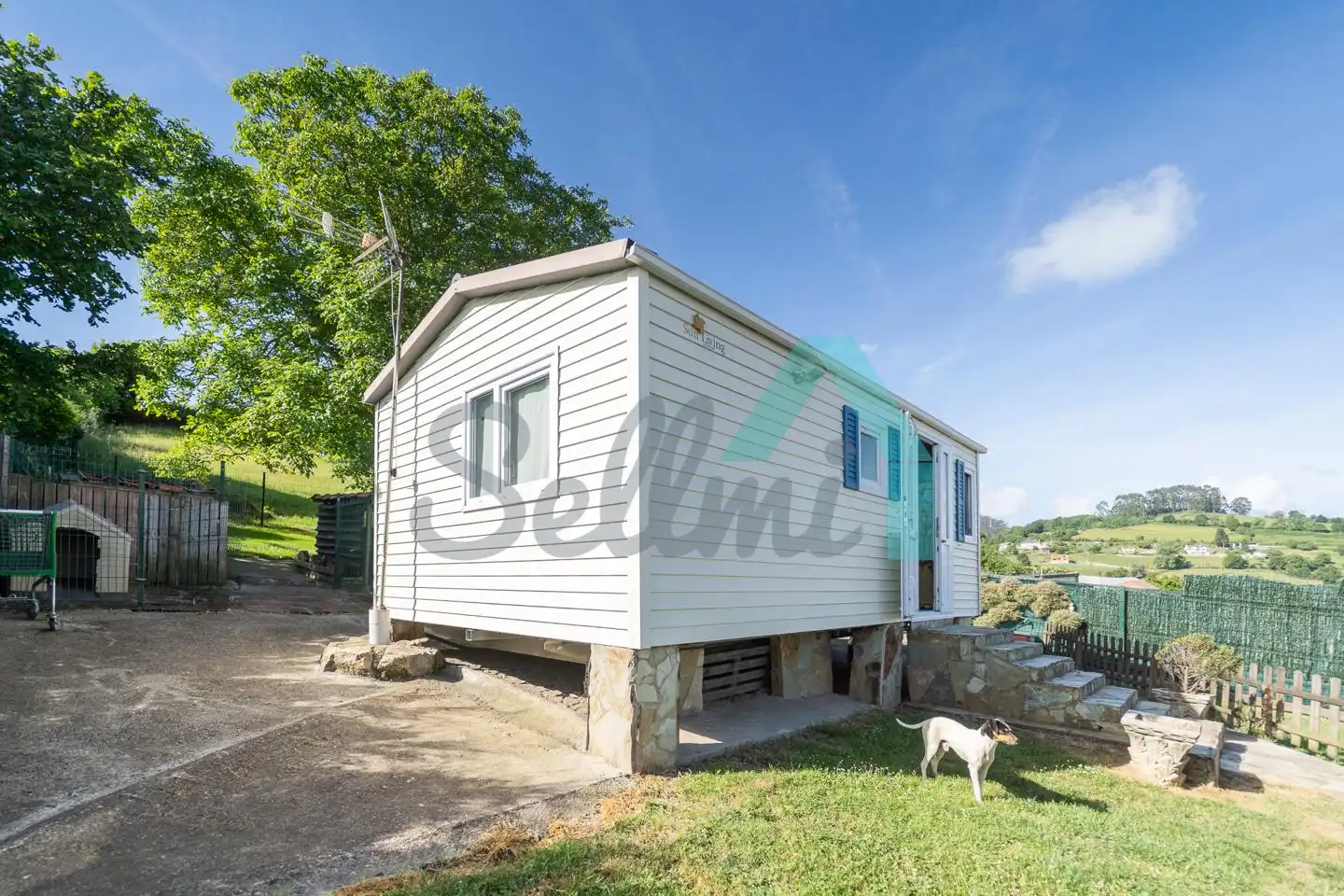 Vista exterior de Casa o chalet en venta en Gijón  con Jardín privado