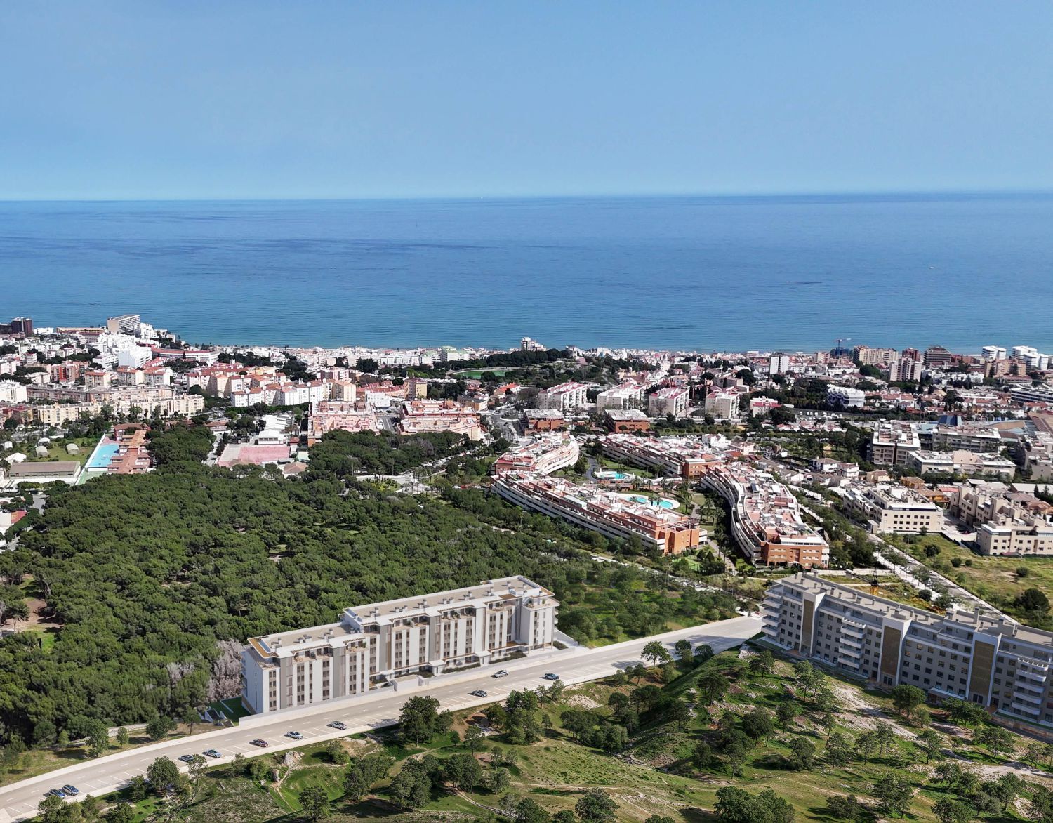Vista exterior de Pis en venda en Torremolinos amb Aire condicionat, Calefacció i Terrassa