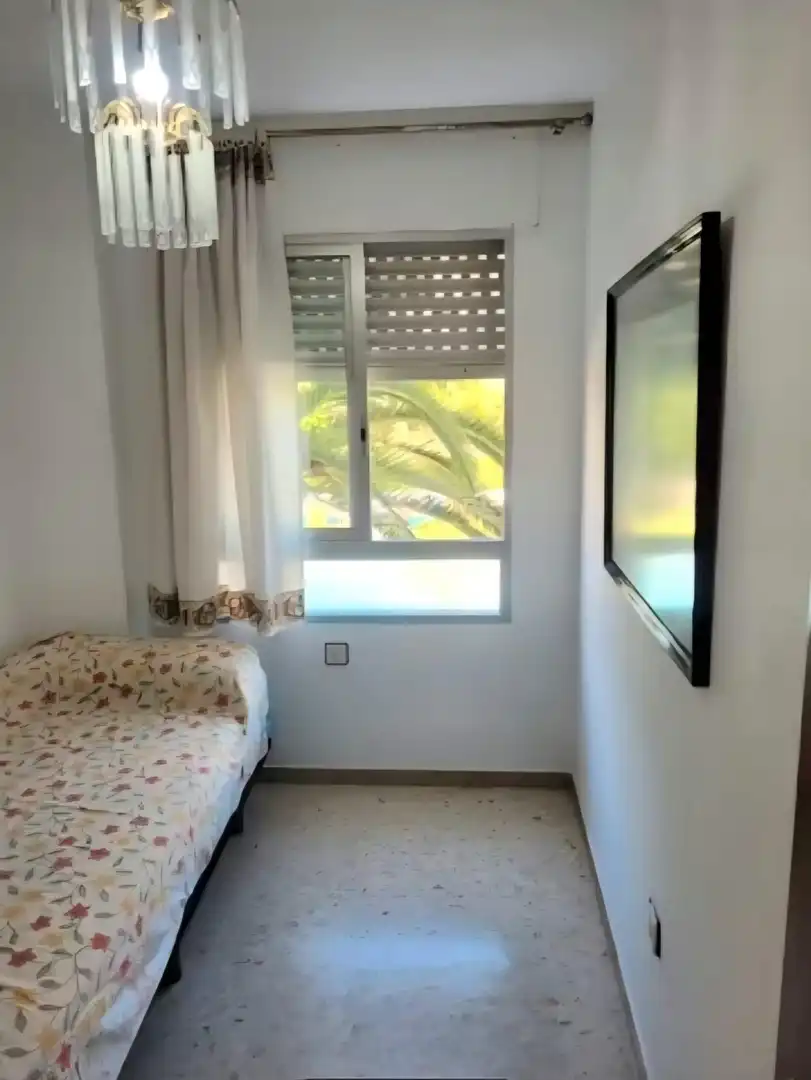 Bedroom of Flat for sale in Torremolinos  with Air Conditioner, Private garden and Terrace