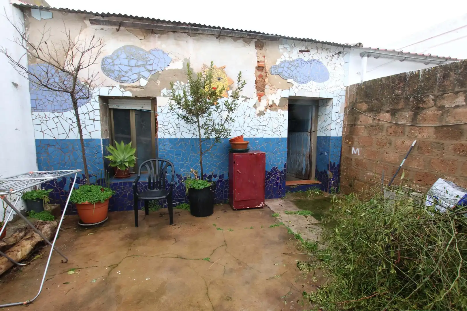 Exterior view of Houses for sale in Montijo  with Private garden and Terrace