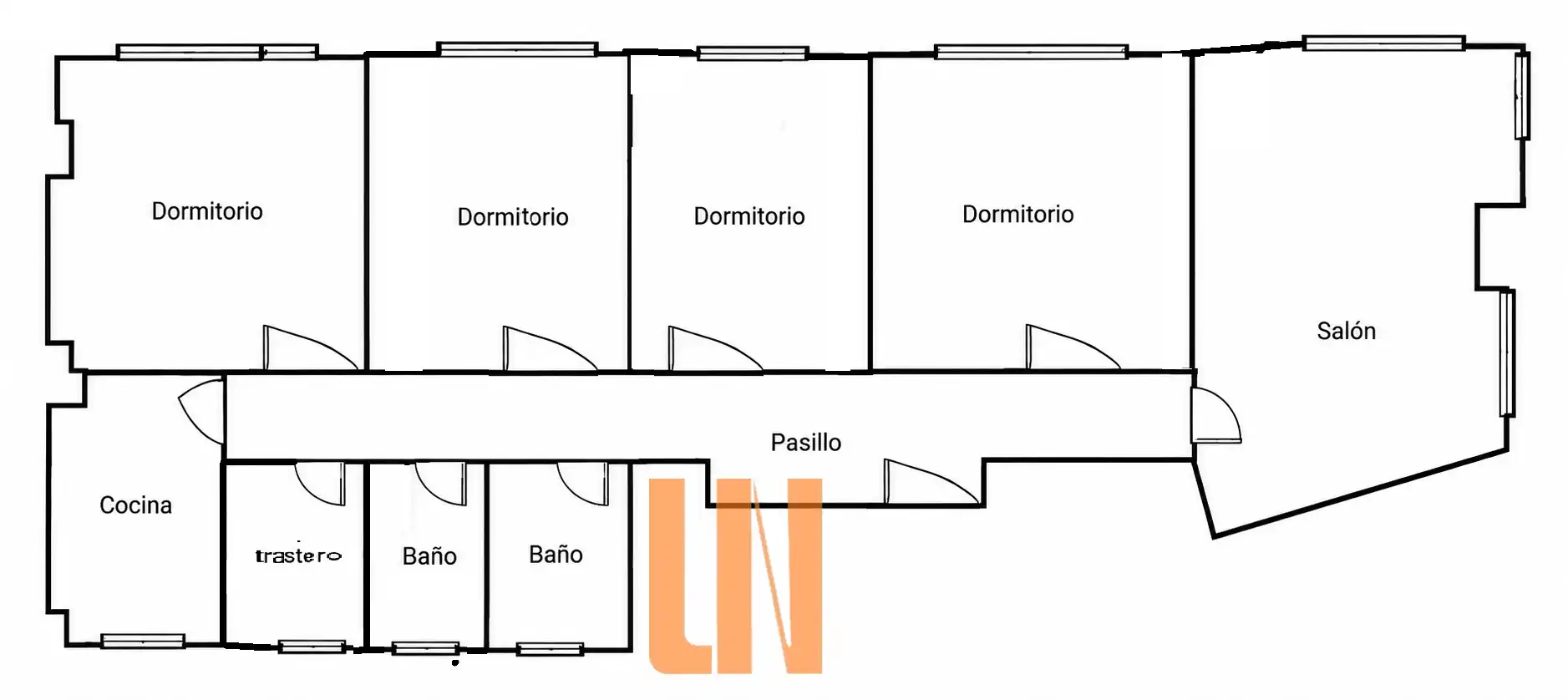 Flat for sale in A Coruña Capital   with Parquet flooring and Balcony