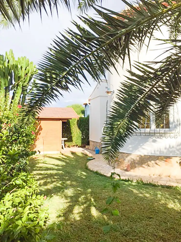 Jardín de Casa o chalet de alquiler en Dénia con Aire acondicionado, Jardín privado y Amueblado