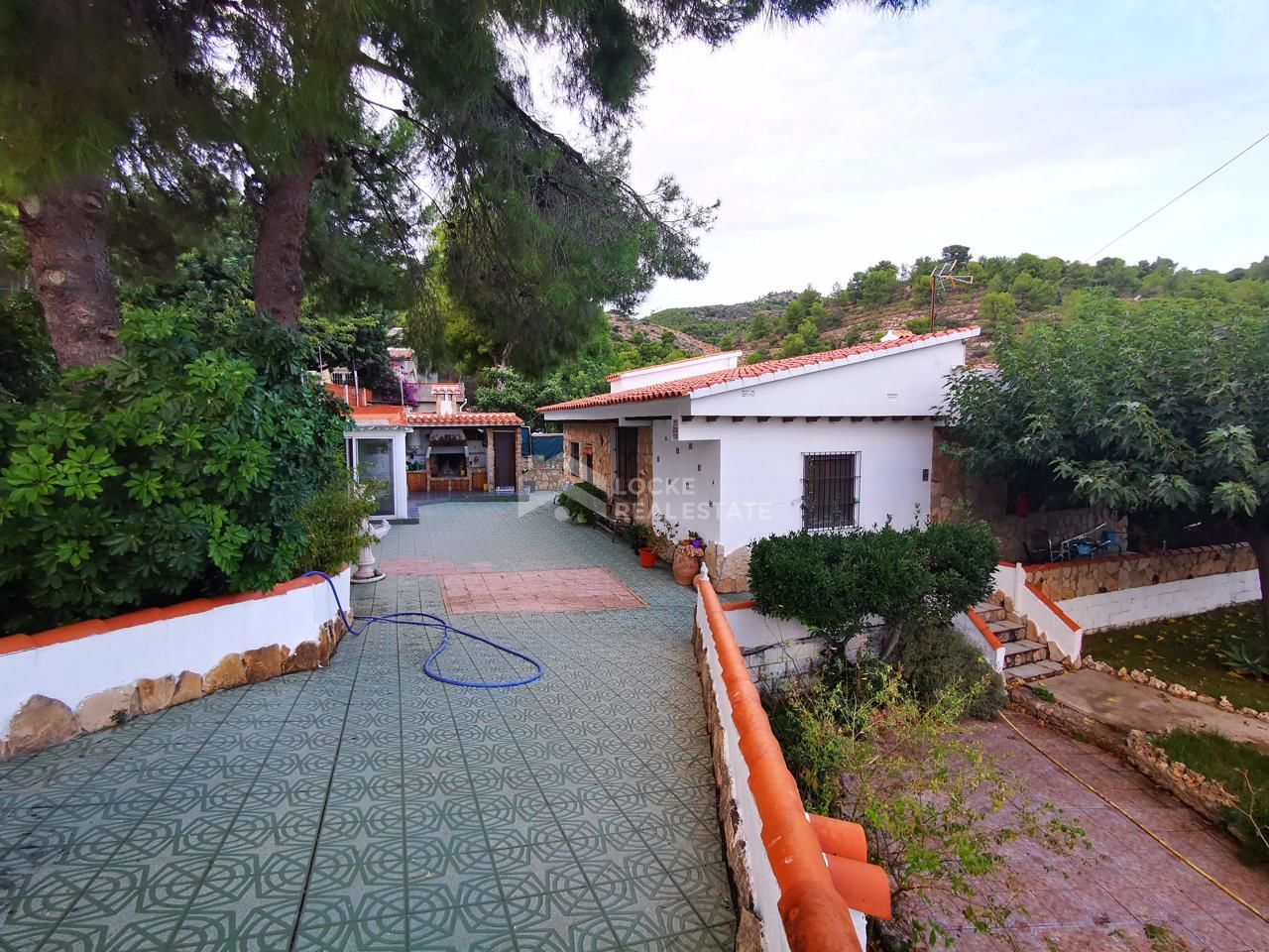 Vista exterior de Casa o xalet en venda en La Font d'En Carròs amb Jardí privat, Terrassa i Traster