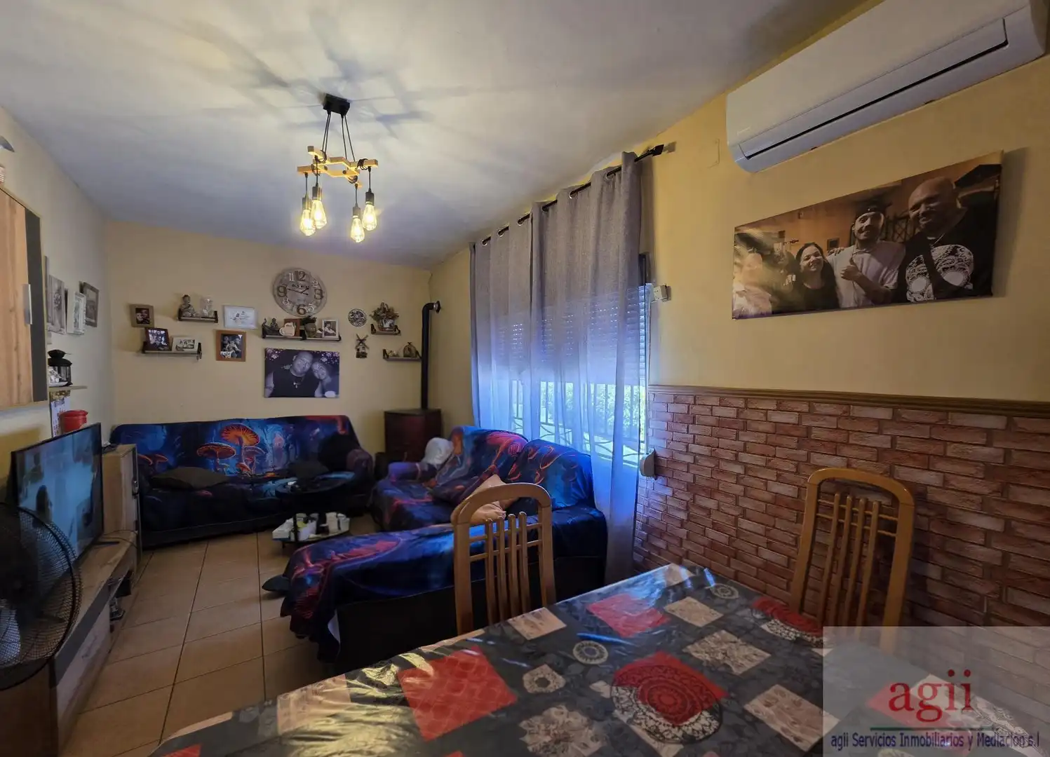 Sala d'estar de Casa o xalet en venda en Villalba del Rey amb Aire condicionat, Calefacció i Terrassa