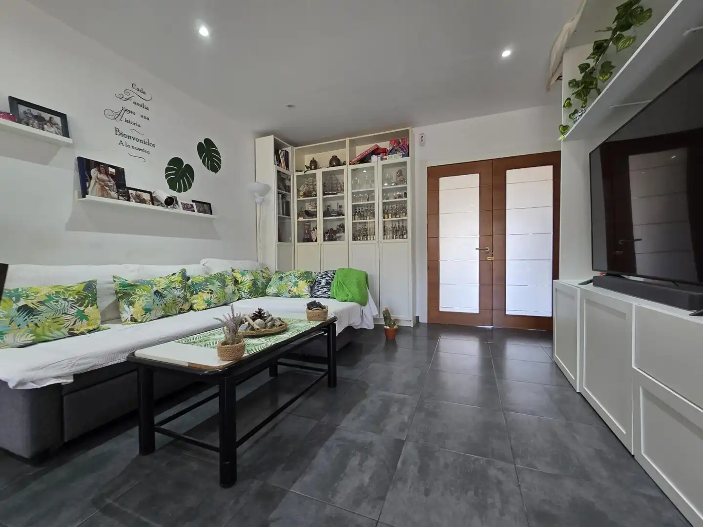 Living room of Houses for sale in Llucmajor  with Air Conditioner, Private garden and Storage room