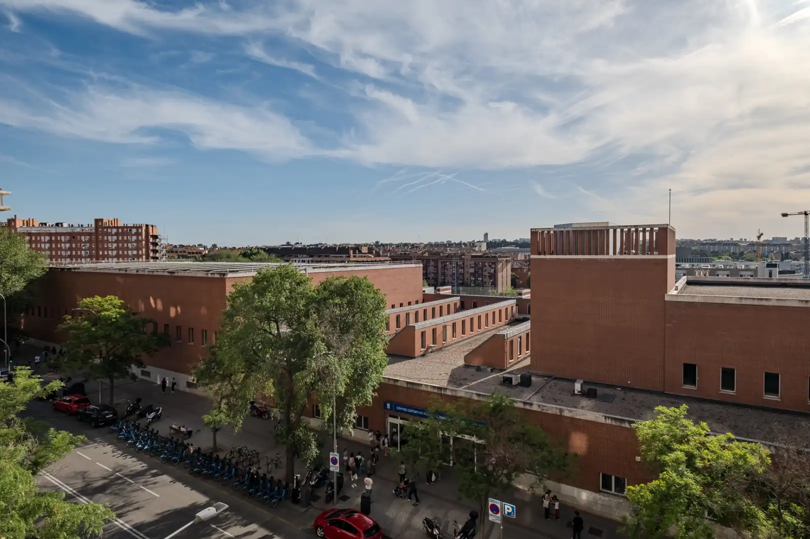 Vista exterior de Piso en venta en  Madrid Capital con Aire acondicionado, Calefacción y Amueblado