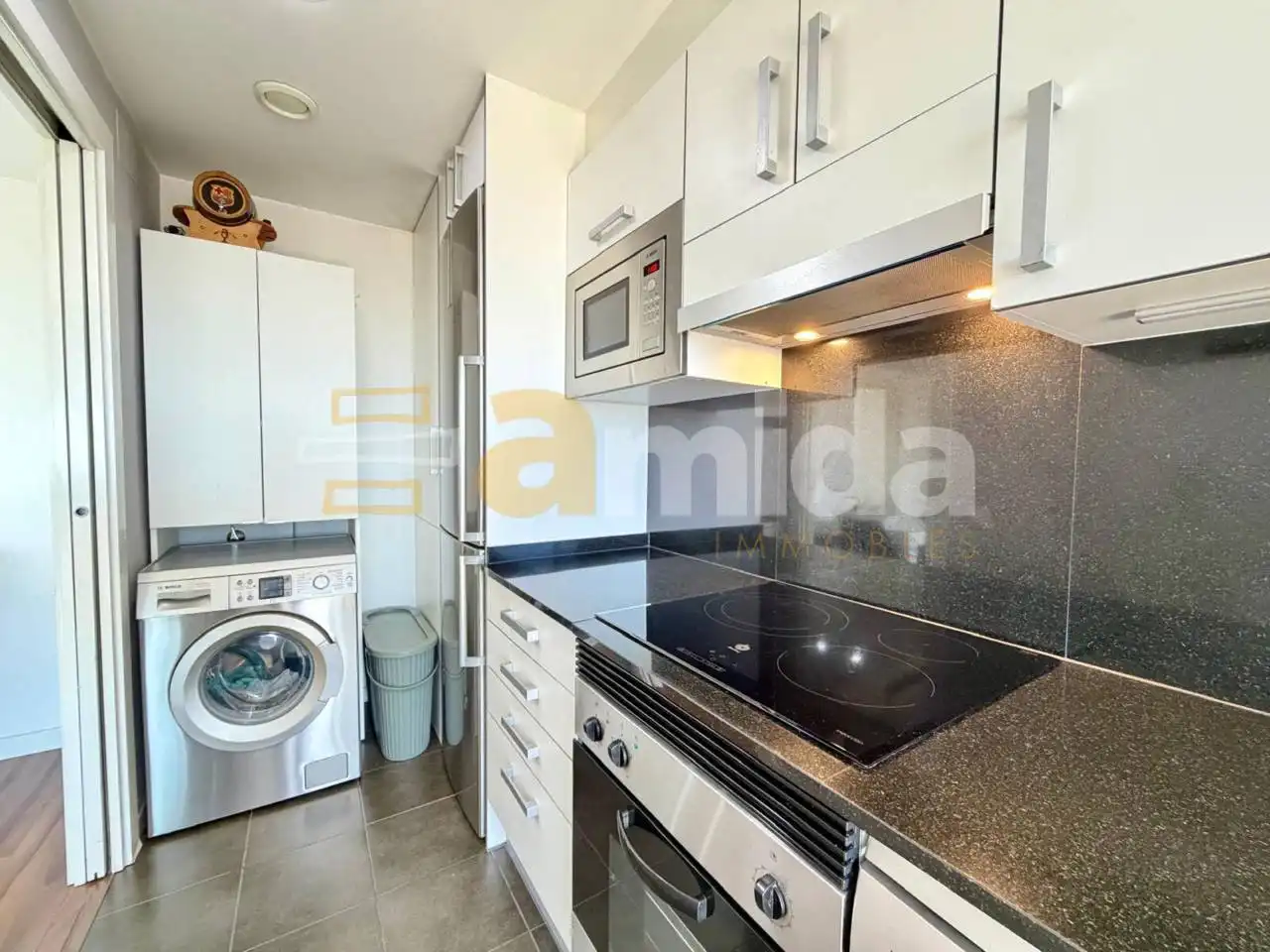 Kitchen of Flat for sale in Sabadell  with Air Conditioner, Heating and Parquet flooring
