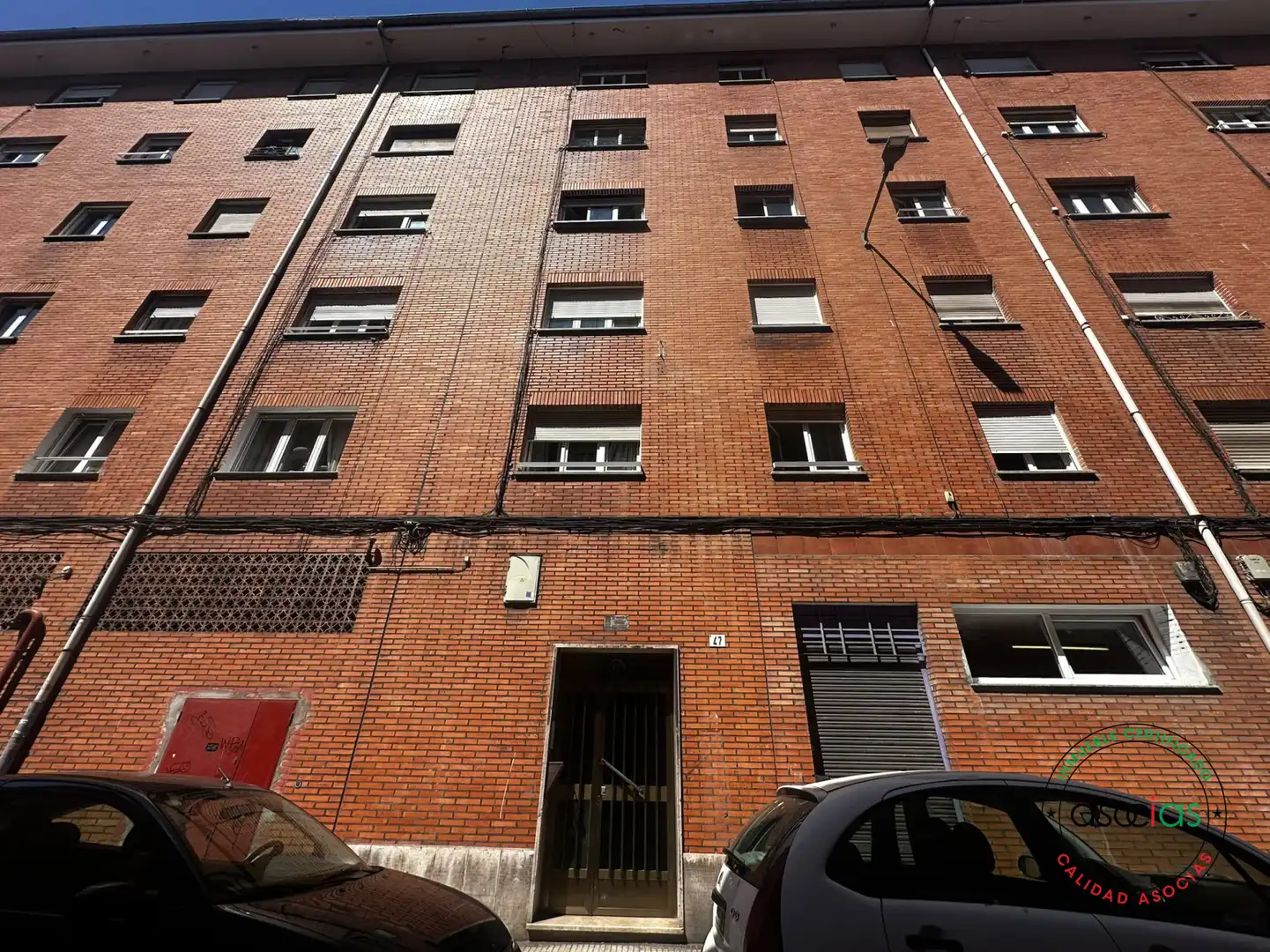 Vista exterior de Pis en venda en Gijón  amb Calefacció i Parquet