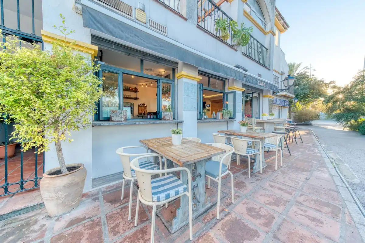 Terrassa de Local en venda en Marbella
