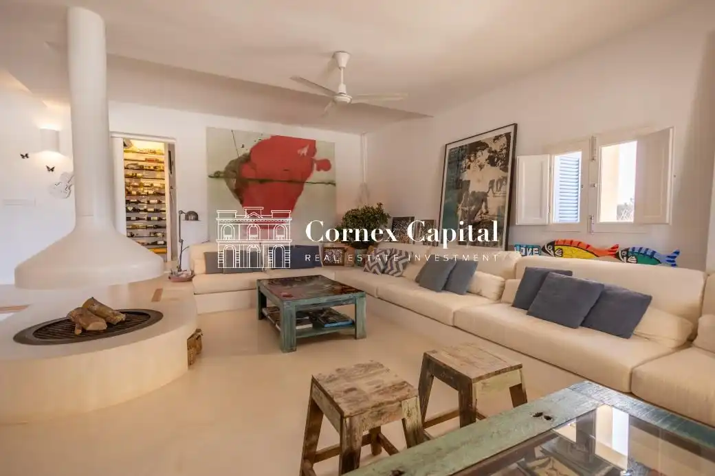 Living room of Houses for sale in Formentera  with Air Conditioner, Heating and Private garden