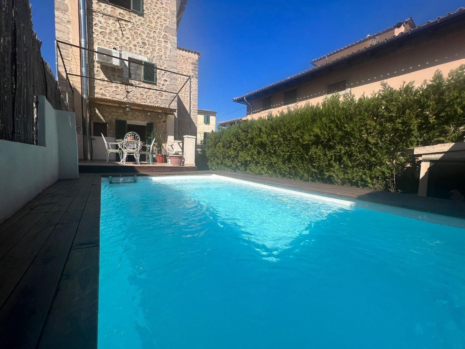 Swimming pool of House or chalet for sale in Sóller  with Air Conditioner, Heating and Private garden