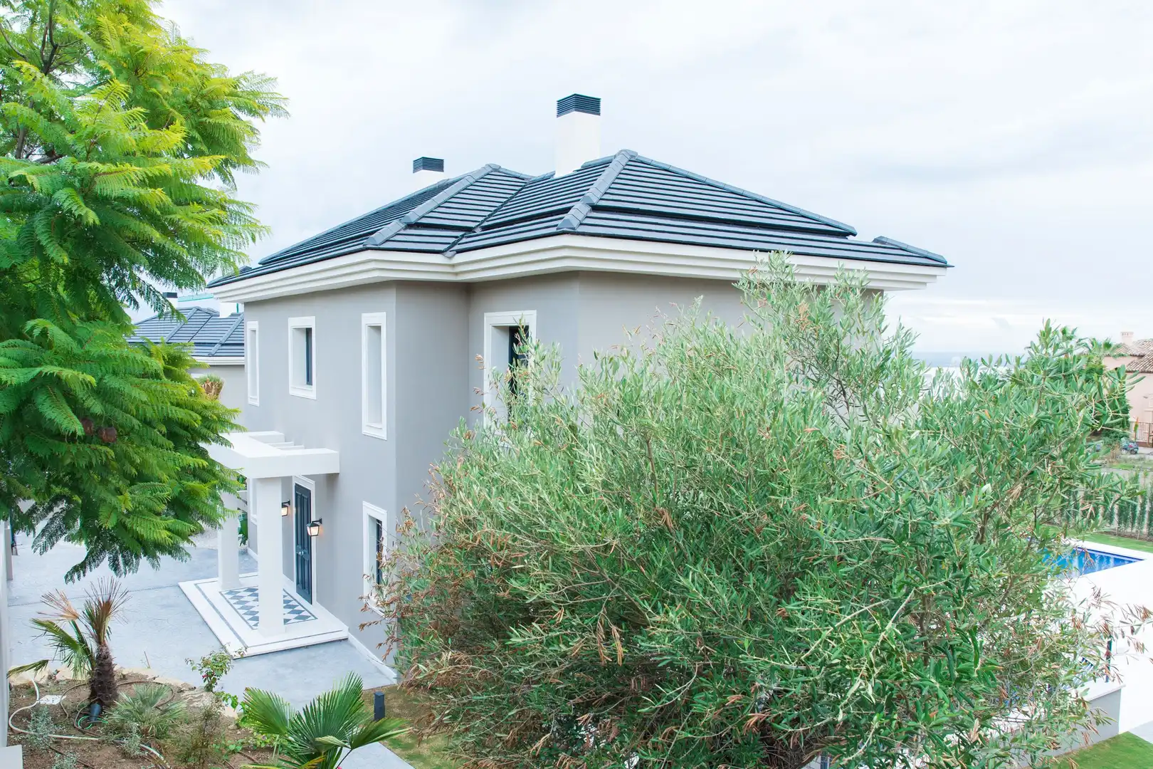 Vista exterior de Casa o chalet en venta en Benahavís con Aire acondicionado, Calefacción y Jardín privado