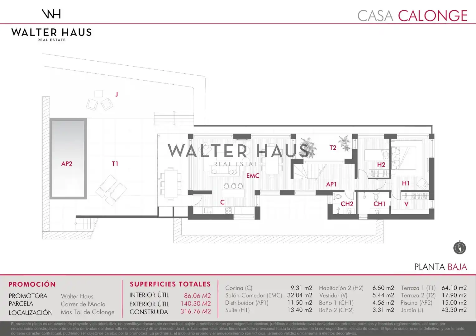 Casa o chalet en venta en Palafrugell con Aire acondicionado, Calefacción y Jardín privado