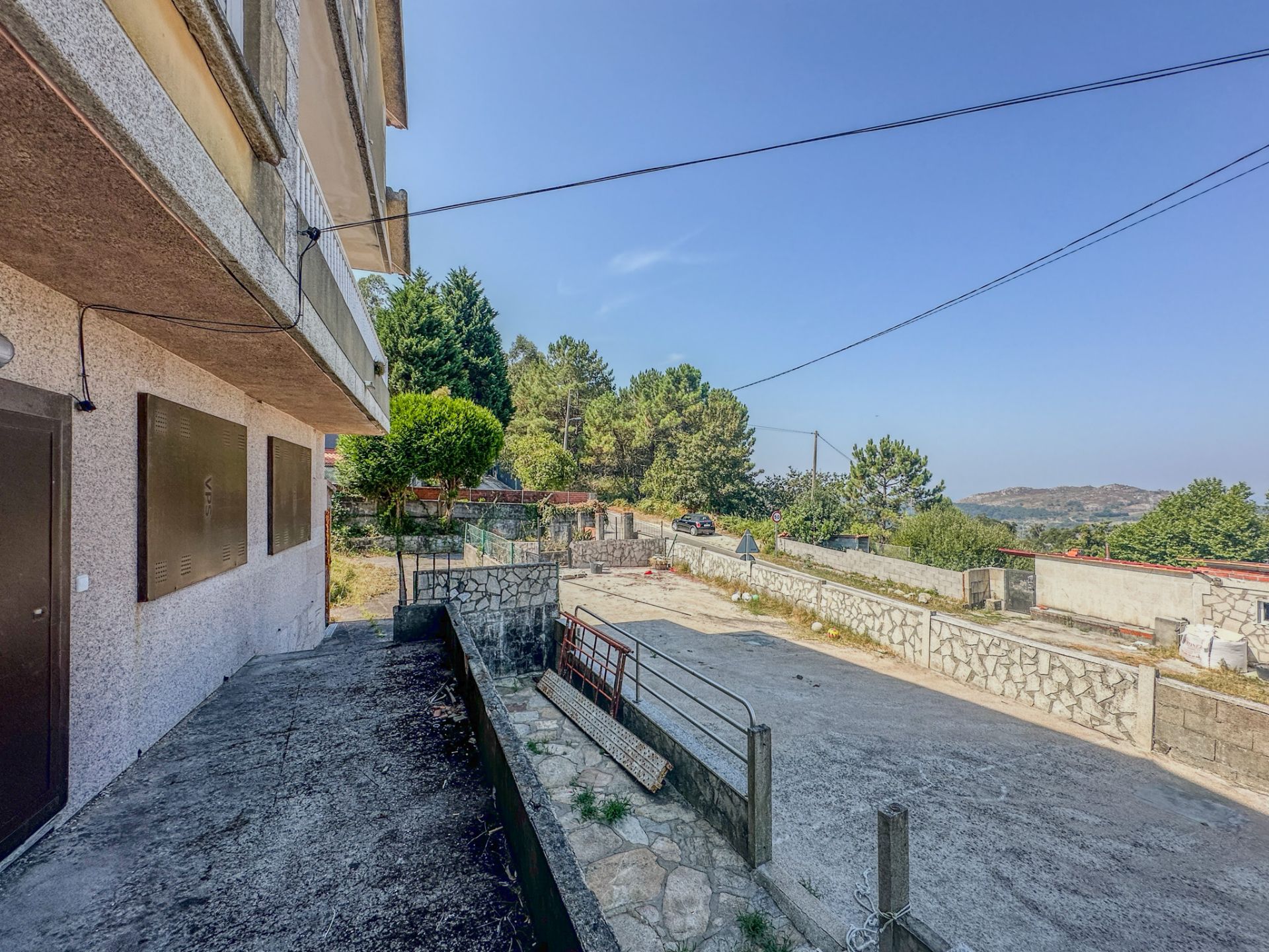 Exterior view of Flat for sale in Baiona  with Private garden, Terrace and Storage room